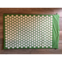 Akupresszúrás jóga matrac, zöld